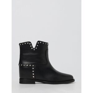 Via Roma 15 Boots Woman Black